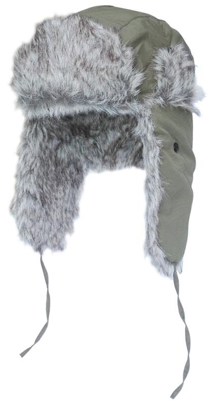 Uschanka / Fliegermütze - oliv